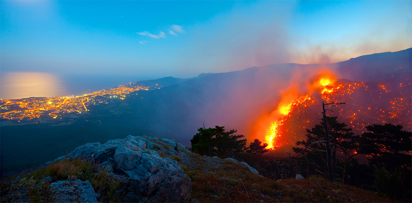 Природные пожары с помощью специальной системы снова отслеживают в Приамурье
